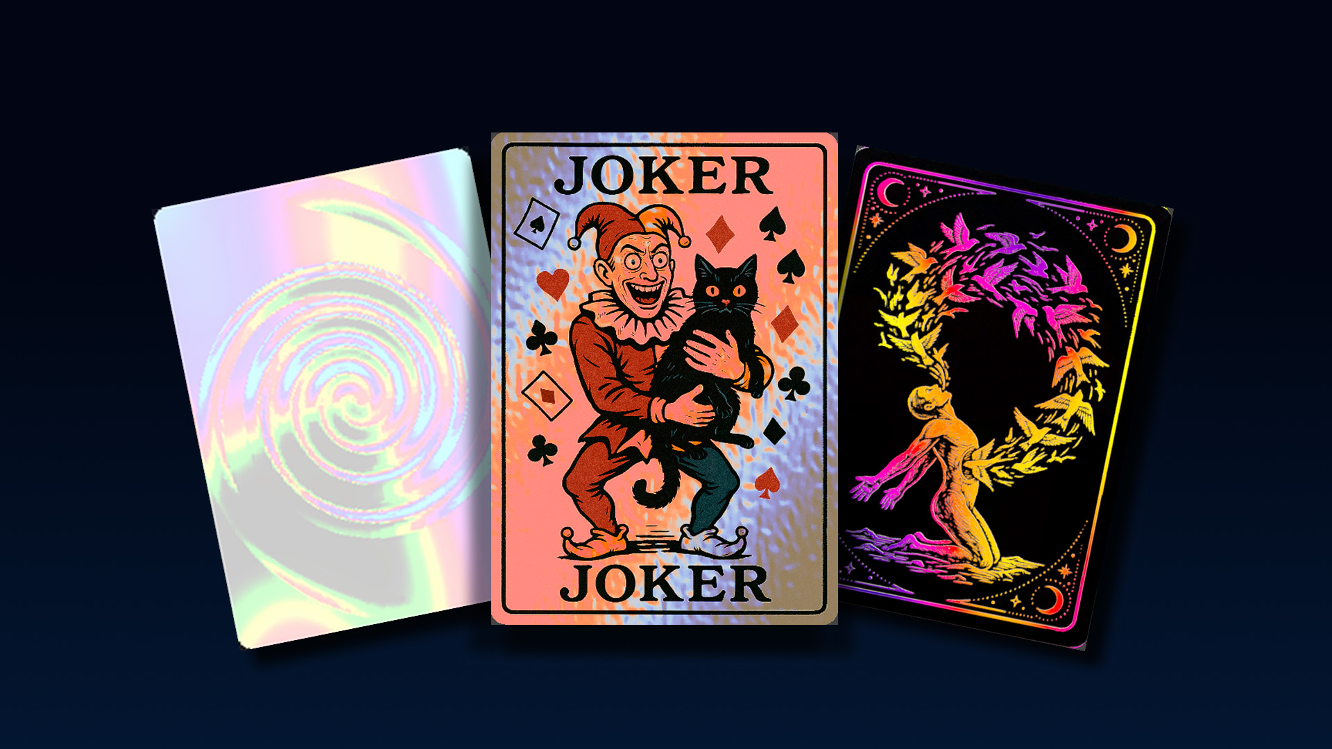 Prismatic Card Shader preview